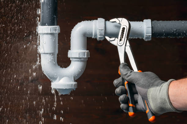 Professional Drain Cleaning technician working in Hanover, WI